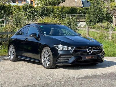 Noir Occasion 2019 Mercedes CLA250 AMG line Berline | 32 990 €