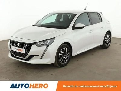 Blanc Occasion 2021 Peugeot 208 Allure Citadine | 14 090 € (Bon prix)