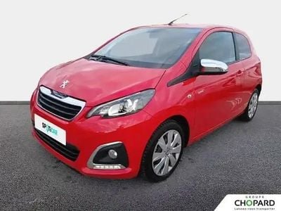 Occasion Peugeot 108 S 2020 P. opaque rouge scarlett Berline