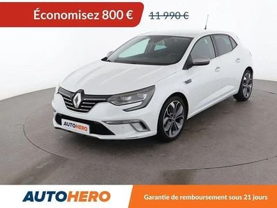 Blanc Occasion 2016 Renault Mégane IV Intens Berline | 11 190 € (Prix juste)
