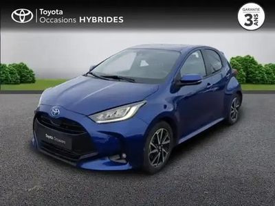 Occasion Toyota Yaris Hybrid Design 116 ch (85 kW) 2022 Bleu kyanite (m) Berline