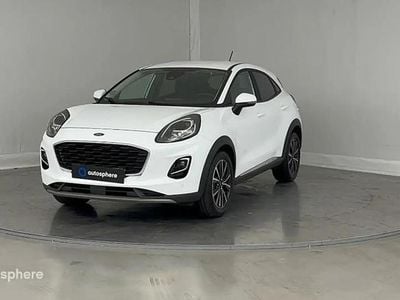 Blanc Occasion 2023 Ford Puma Titanium SUV | 18 499 € (Prix juste)
