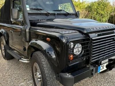 Noir Occasion 2012 Land Rover Defender Cabriolet | 56 700 €