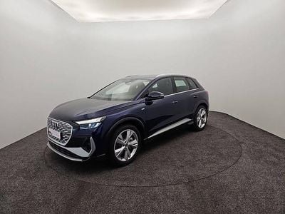 Bleu navarre métallisé Occasion 2025 Audi Q4 e-tron Advanced Plus SUV | 46 500 € (Prix juste)