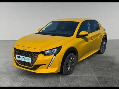Jaune Occasion 2021 Peugeot e-208 Style Citadine | 14 290 € (Prix juste)