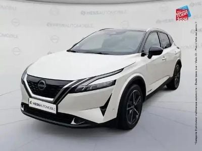 Occasion Nissan Qashqai Tekna 2023 Blanc lunaire toit noir SUV