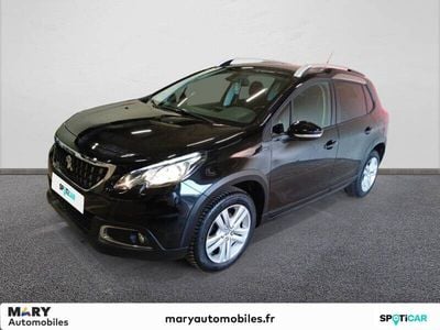 Noir Occasion 2019 Peugeot 2008 Signature Sky SUV | 11 990 € (Prix cher)