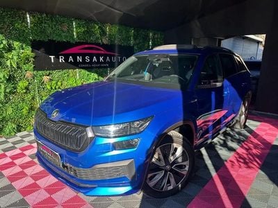 Bleu Occasion 2022 Skoda Kodiaq SportLine SUV | 33 990 € (Bon prix)