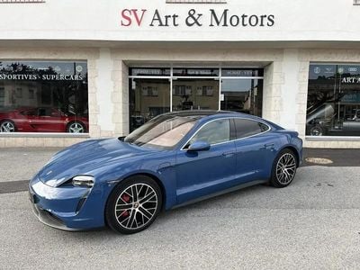 Occasion Porsche Taycan 4S Performance Package 420 kW (572 ch) 2021 Bleu Berline