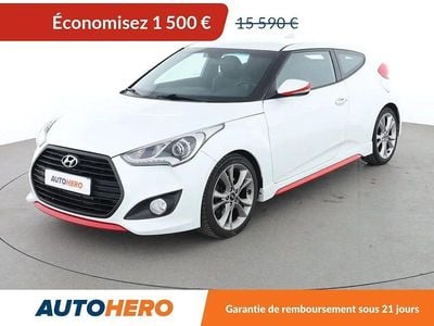 Blanc Occasion 2015 Hyundai Veloster Turbo Coupé | 14 090 €