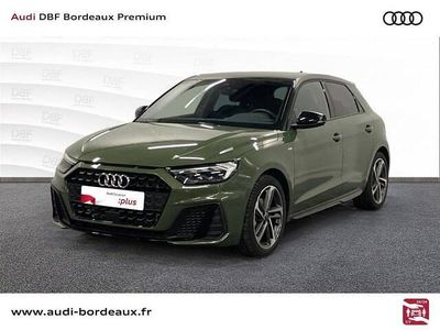Occasion Audi A1 Sportback S-line plus 116 ch (85 kW) 2025 Vert district métallisé noir mythe métallisé Citadine