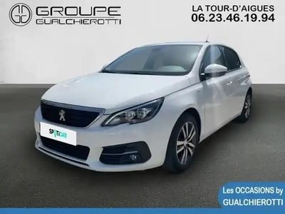 Blanc banquise Occasion 2021 Peugeot 308 Style Berline | 12 990 € (Bon prix)