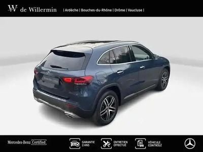 Occasion Mercedes GLA250 Progressive 2022 Bleu denim métallisé SUV