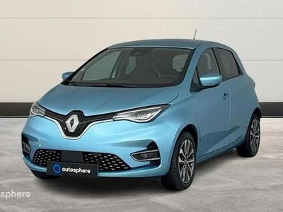 Bleu Occasion 2021 Renault Zoe Intens Citadine | 15 499 € (Prix assez cher)