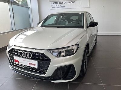 Nouvelle Audi A1 Sportback S-line plus 116 ch (85 kW) 2025 Argent rosée métallisé noir mythe métallisé Citadine