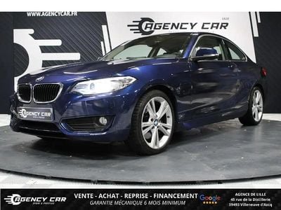 Occasion BMW 230 Luxury Line 252 ch (185 kW) 2017 Bleu Coupé