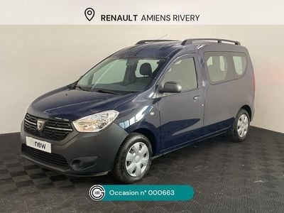 Bleu Occasion 2019 Dacia Dokker Monospace | 9 990 €