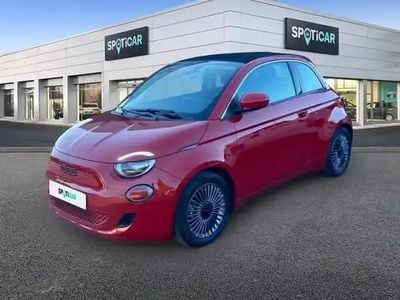 Rouge Occasion 2022 Fiat 500e Red Cabriolet | 15 900 € (Prix juste)