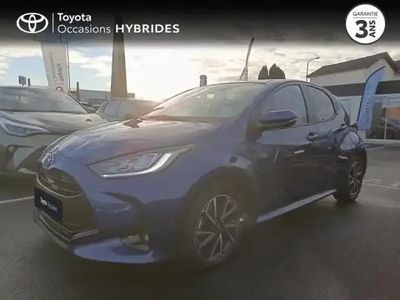 Occasion Toyota Yaris Hybrid Design 116 ch (85 kW) 2022 Bleu kyanite (m) Berline