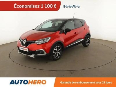 Rouge Occasion 2017 Renault Captur Intens SUV | 10 590 € (Prix juste)