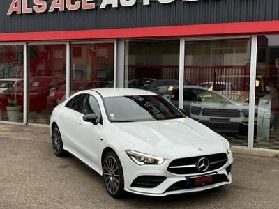 Occasion Mercedes CLA250e AMG line 160 ch (117 kW) 2020 Blanc Berline