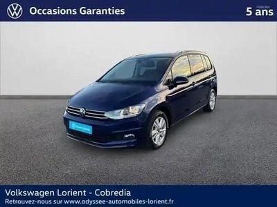 Bleu atlantique métallisée Occasion 2024 VW Touran Life Monospace | 33 990 € (Bon prix)
