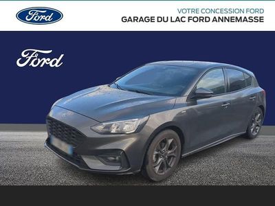 Gris magnetic métallisé premium Occasion 2019 Ford Focus ST-Line Berline | 14 990 € (Prix juste)