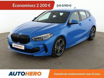 Bleu Occasion 2019 BMW 118 M Sport Citadine | 22 390 € (Prix juste)