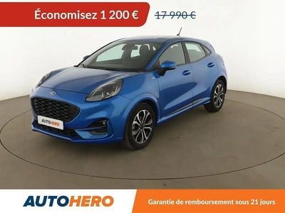 Bleu Occasion 2021 Ford Puma ST-Line SUV | 16 790 € (Bon prix)