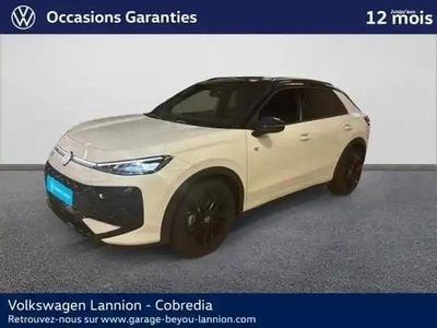 Blanc pur/toit noir Nouvelle 2025 VW T-Roc R-line SUV | 42 990 € (Prix juste)