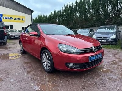 Rouge Occasion 2014 VW Golf Cabriolet Cabriolet | 10 990 €