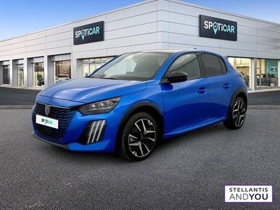 Bleu Nouvelle 2025 Peugeot 208 GT Citadine | 26 490 € (Prix assez cher)
