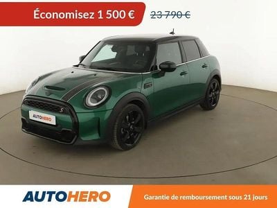 Vert Occasion 2021 Mini Cooper S Classic Citadine | 22 290 € (Bon prix)