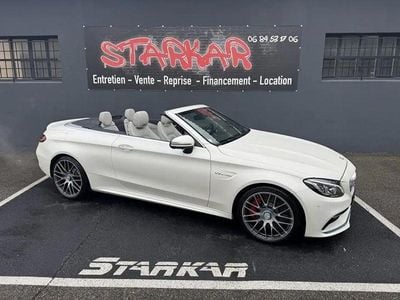 Blanc Occasion 2018 Mercedes C63 AMG AMG Cabriolet | 69 990 € (Bon prix)