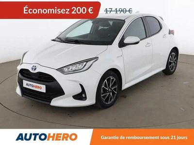 Occasion Toyota Yaris Hybrid Design 116 ch (85 kW) 2020 Blanc Citadine