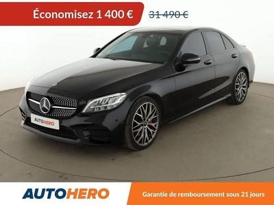 Noir Occasion 2019 Mercedes C220 AMG line Berline | 30 090 € (Bon prix)