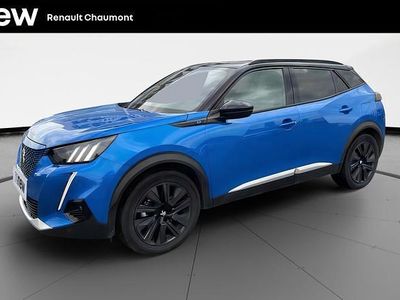 Bleue Occasion 2020 Peugeot e-2008 GT SUV | 17 500 € (Prix juste)
