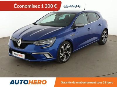 Bleu Occasion 2016 Renault Mégane IV GT Berline | 14 290 € (Prix juste)