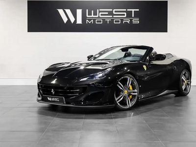 Noir Occasion 2019 Ferrari Portofino Cabriolet | 224 900 € (Prix assez cher)