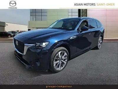 Deep crystal blue métal Occasion 2024 Mazda CX-80 Takumi-Line SUV | 64 190 €