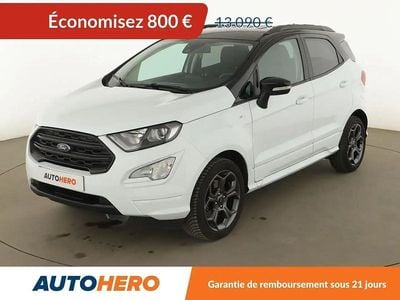 Blanc Occasion 2019 Ford Ecosport ST-Line SUV | 12 290 € (Bon prix)