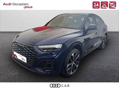 Bleu navarre métallisé Occasion 2024 Audi Q5 Sportback S-Line SUV | 55 990 € (Bon prix)