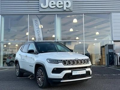 Blanc Occasion 2022 Jeep Compass Limited SUV | 22 990 € (Prix juste)