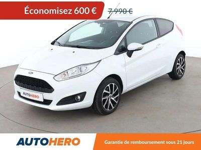 Blanc Occasion 2016 Ford Fiesta Citadine | 7 390 € (Prix juste)