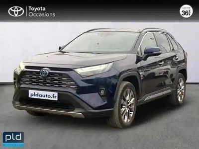 Occasion Toyota RAV4 Hybrid Lounge 222 ch (163 kW) 2023 Bleu de prusse métallisé SUV