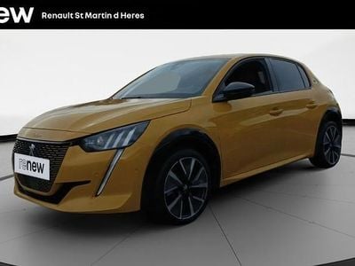 Jaune Occasion 2022 Peugeot e-208 GT Citadine | 16 790 € (Prix juste)