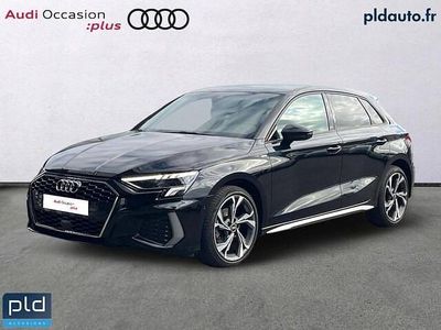 Noir mythe métallisé Occasion 2023 Audi A3 S-Line | 30 990 € (Prix juste)