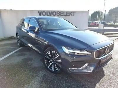 Bleu denim métallisé Occasion 2023 Volvo V60 Ultimate Break | 38 490 €