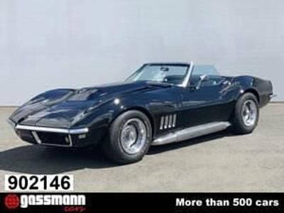 Occasion Chevrolet Corvette Stingray 390 ch (286 kW) 1968 Noir Cabriolet