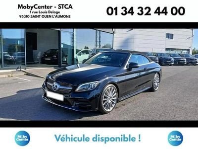 Occasion Mercedes C220 AMG line 197 ch (144 kW) 2021 Noir Cabriolet